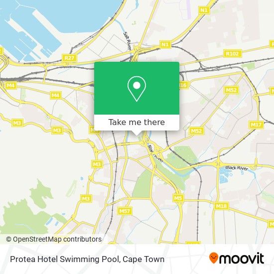 Protea Hotel Swimming Pool map