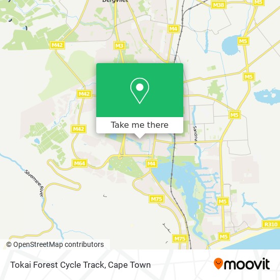 Tokai Forest Cycle Track map
