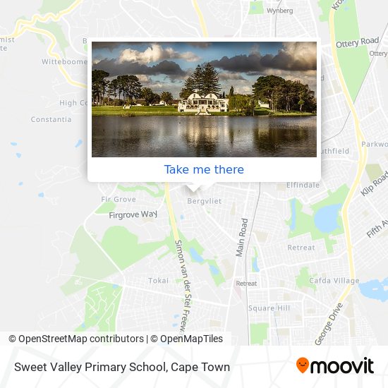 Sweet Valley Primary School map