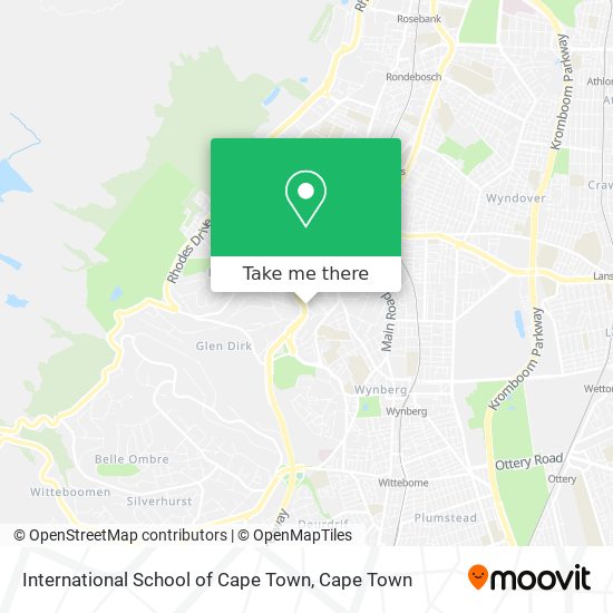 International School of Cape Town map