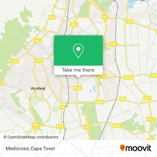 Medicross map