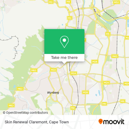 Skin Renewal Claremont map