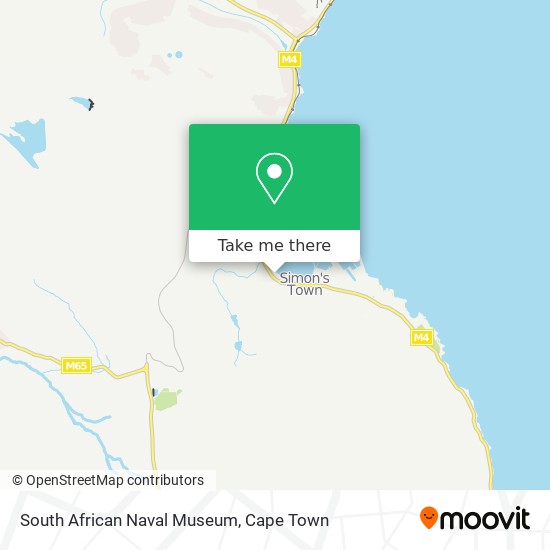 South African Naval Museum map