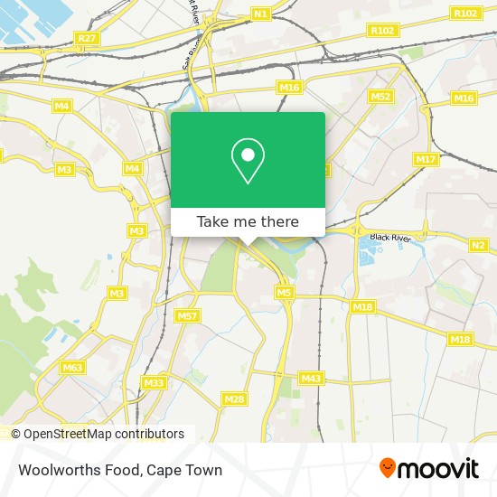 Woolworths Food map