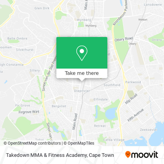 Takedown MMA & Fitness Academy map