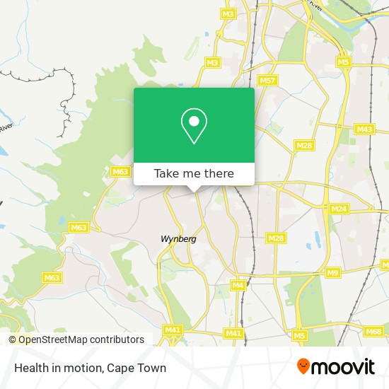Health in motion map