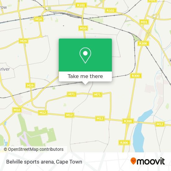 Belville sports arena map