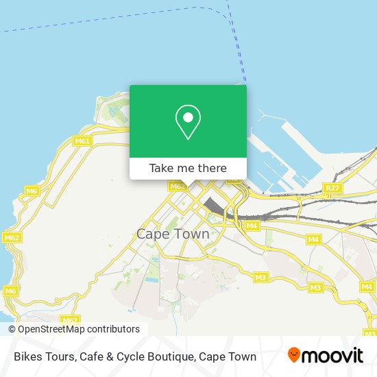 Bikes Tours, Cafe & Cycle Boutique map