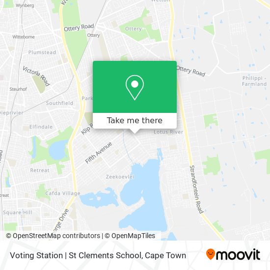 Voting Station | St Clements School map