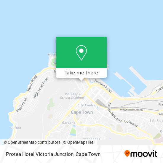 Protea Hotel Victoria Junction map