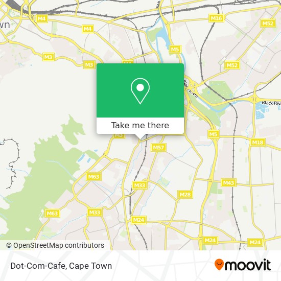 Dot-Com-Cafe map
