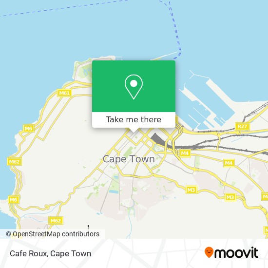 Cafe Roux map
