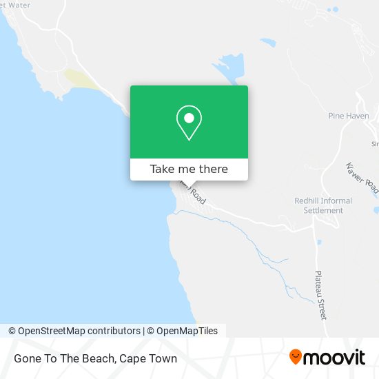 Gone To The Beach map