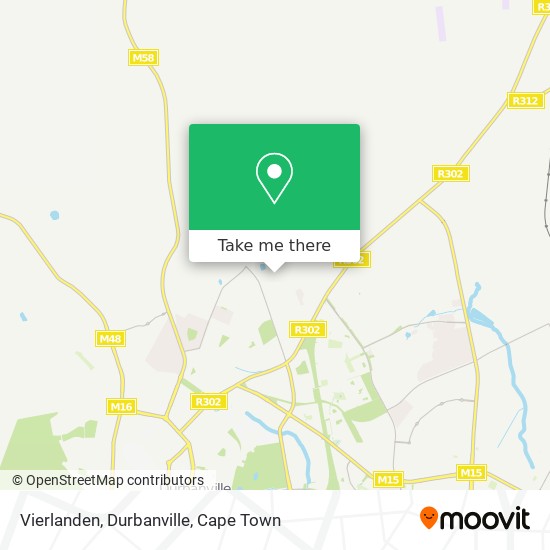 Vierlanden, Durbanville map