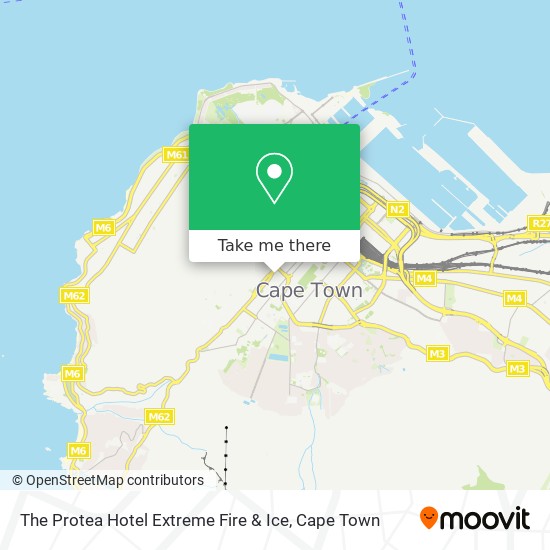 The Protea Hotel Extreme Fire & Ice map