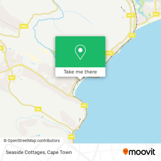 Seaside Cottages map