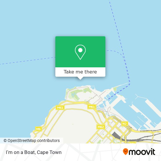 I'm on a Boat map