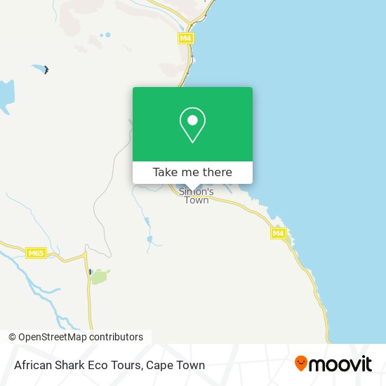 African Shark Eco Tours map