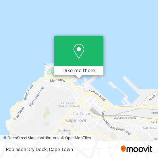 Robinson Dry Dock map