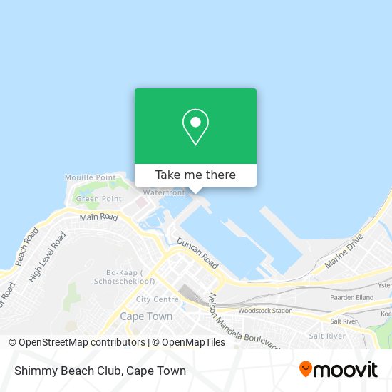 Shimmy Beach Club map