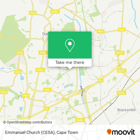 Emmanuel Church (CESA) map