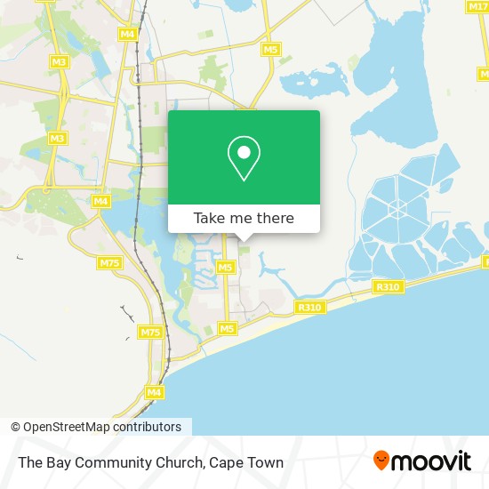 The Bay Community Church map