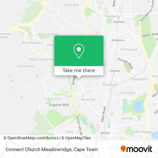 Connect Church Meadowridge map
