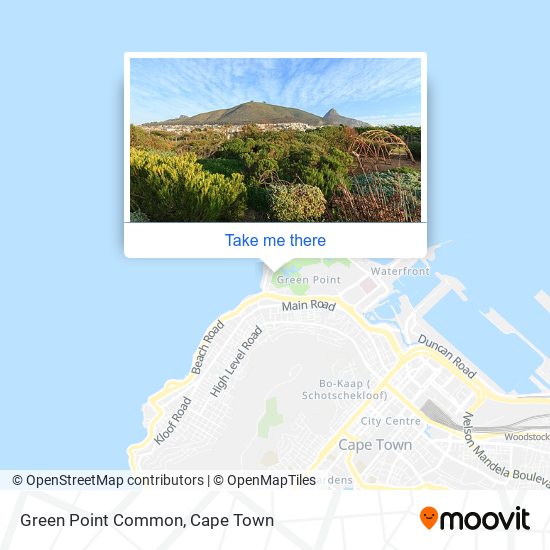 Green Point Common map