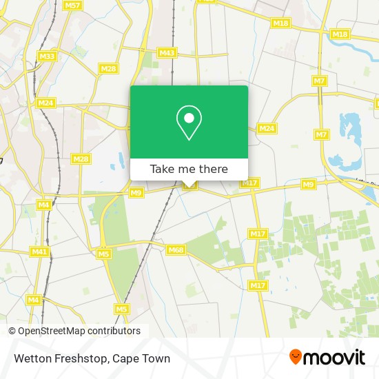 Wetton Freshstop map