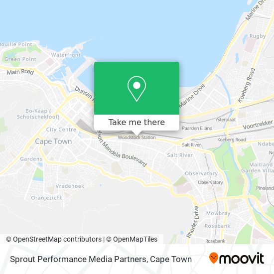 Sprout Performance Media Partners map