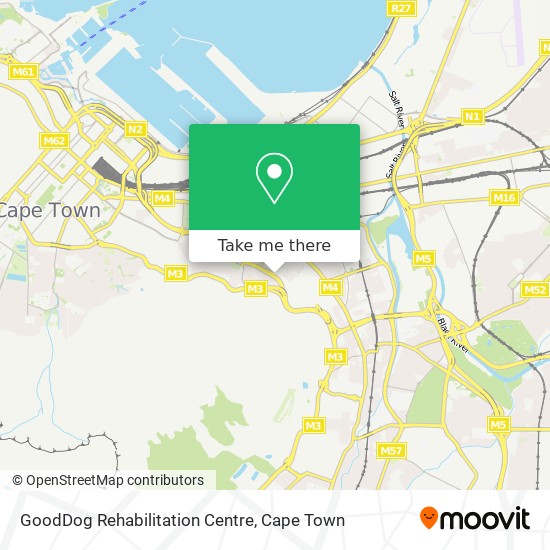 GoodDog Rehabilitation Centre map