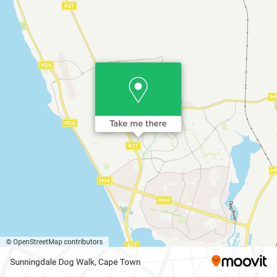 Sunningdale Dog Walk map