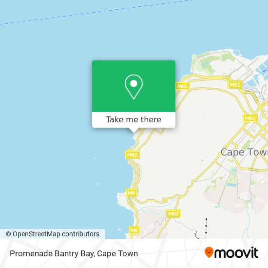 Promenade Bantry Bay map