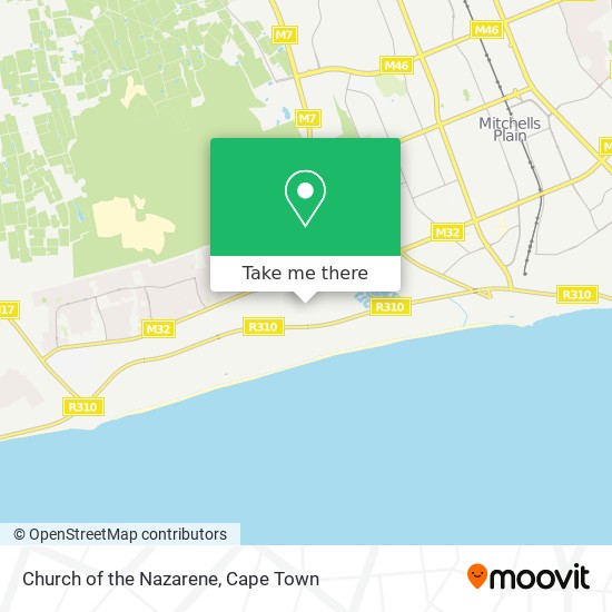 Church of the Nazarene map