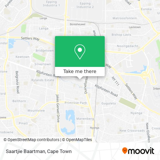 Saartjie Baartman map