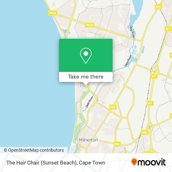 The Hair Chair (Sunset Beach) map