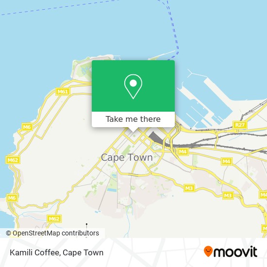 Kamili Coffee map