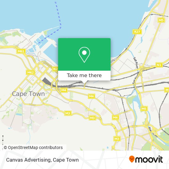Canvas Advertising map