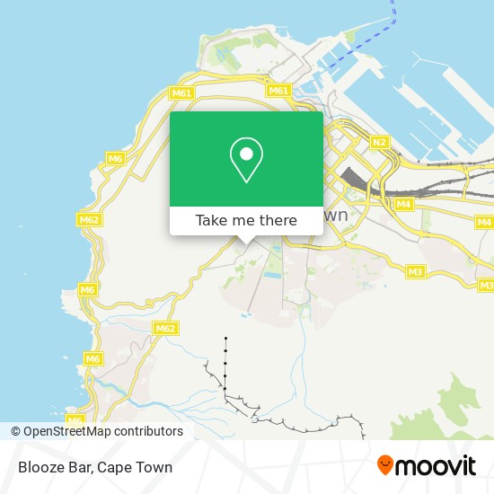 Blooze Bar map