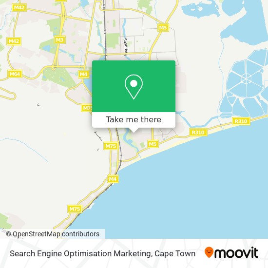 Search Engine Optimisation Marketing map