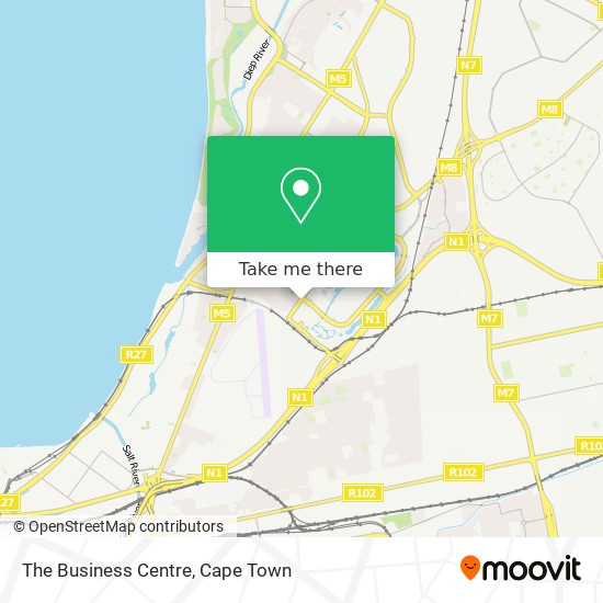 The Business Centre map