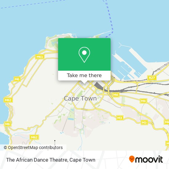 The African Dance Theatre map