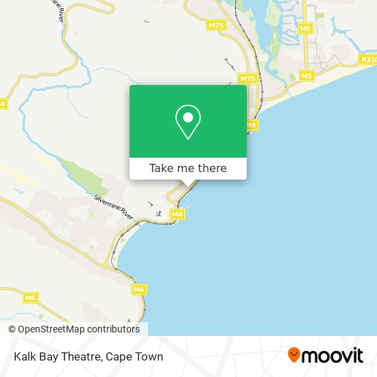 Kalk Bay Theatre map