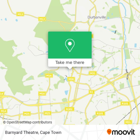 Barnyard Theatre map