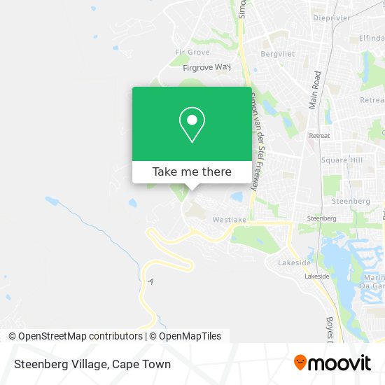 Steenberg Village map