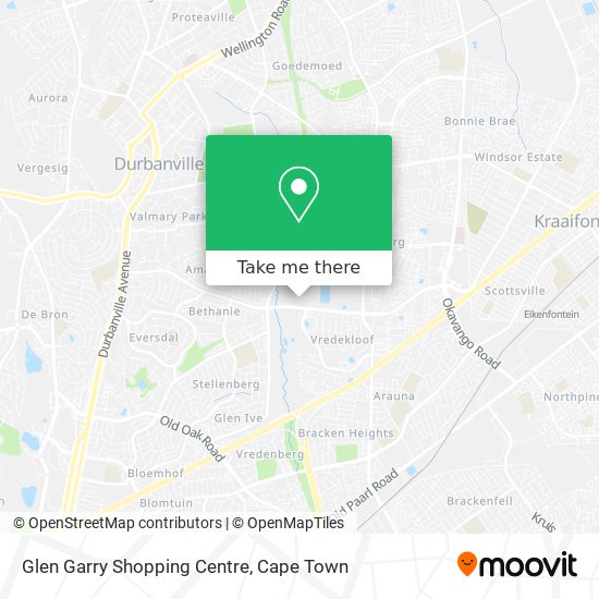 Glen Garry Shopping Centre map