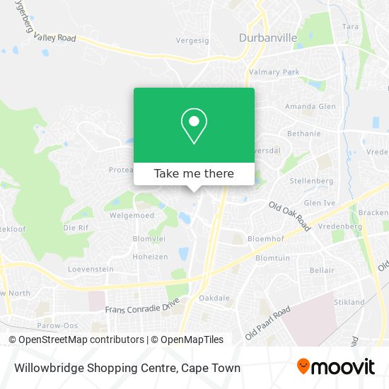 Willowbridge Shopping Centre map