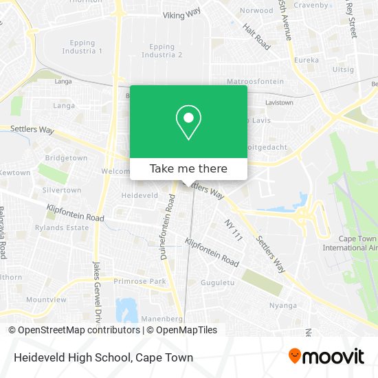 Heideveld High School map
