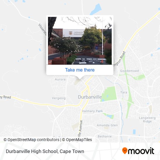 Durbanville High School map