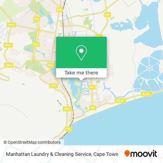Manhattan Laundry & Cleaning Service map
